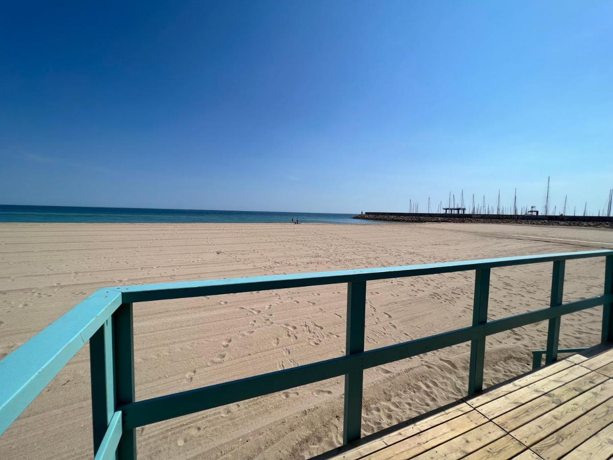 Апартаменты Apartamento Muy Luminoso En Segunda Linea De Mar Рода-де-Бара Экстерьер фото